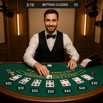 Goldbet - Élő Blackjack - Valódi osztók HD streaming
